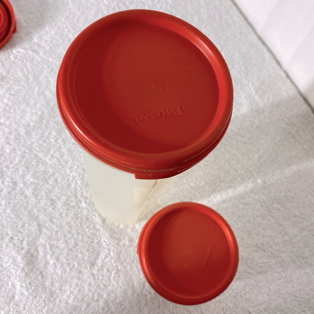 Tupperware Modular Mates Set with Red Lids 8pc - Picture 13 of 16